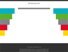 Tablet Screenshot of dicrionary.com